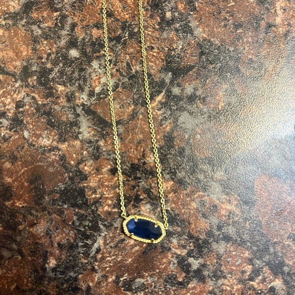 Dark blue  KENDRA SCOTT necklace - Picture 1 of 2